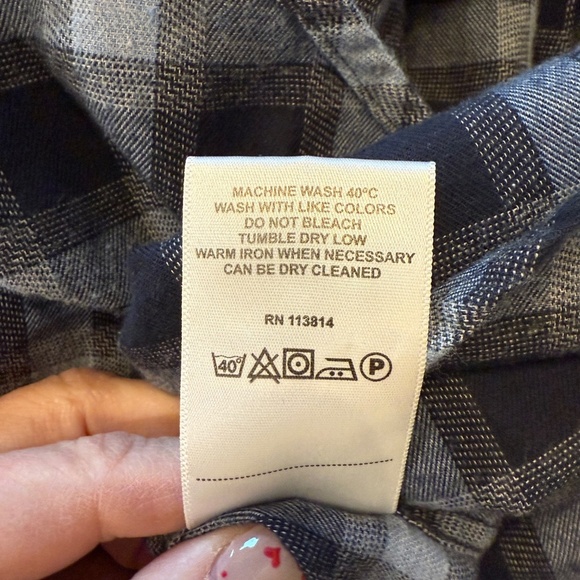 Billy Reid standard fit Button down plaid Shirt 31946 - Picture 9 of 10